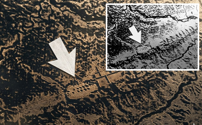 La IA interpreta la fotografía de la NASA C S11 32W071 03 La IA interpreta la fotografía de la NASA C S11 32W071 03