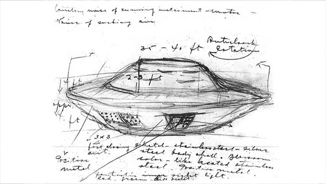 Dibujo de la nave de Stefan Michalak