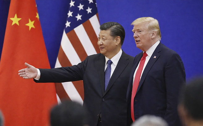 Xi Jinping y Donald Trump