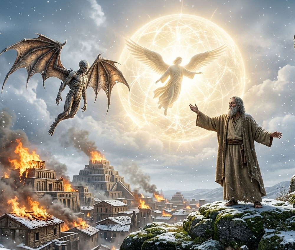 Un revisión del libro de Enoc hace que veamos extraterrestres en los ángeles caídos