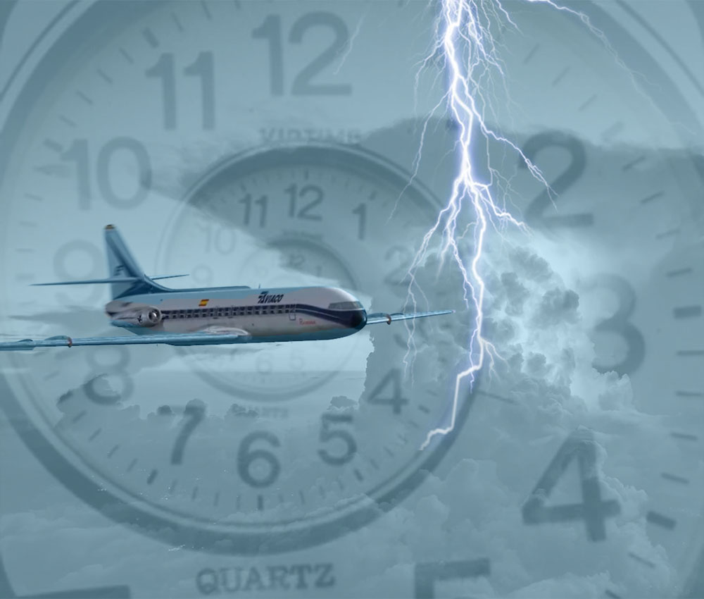 Vuelo 502 presentó un tiempo perdido