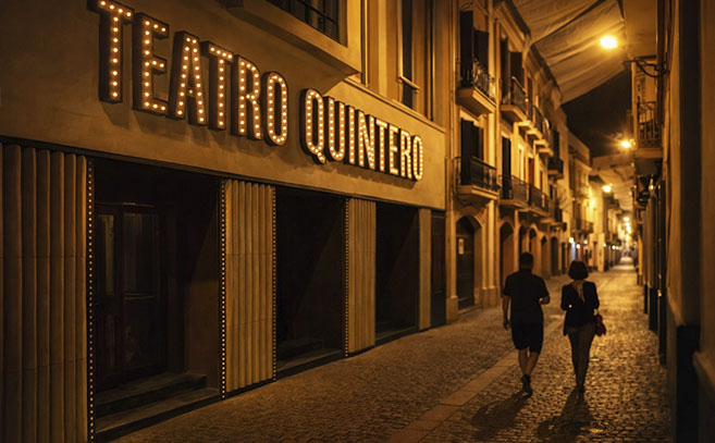 Fachada del Teatro Quintero