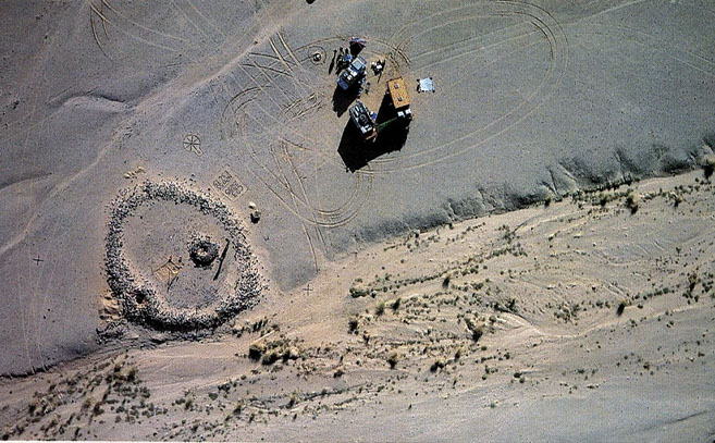 Una imagen cenital de uno de los AEB Una imagen cenital de uno de los AEB