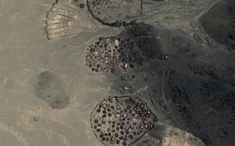 Enterramientos descubiertos en el Sahara gracias a Google