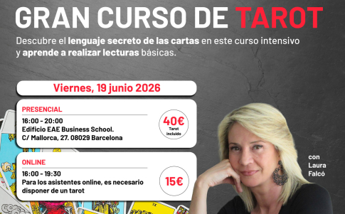 Laura Falcó Lara realizará un curso de tarot