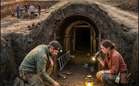 Descubren un túnel medieval con más de 6 mil años de antigüedad