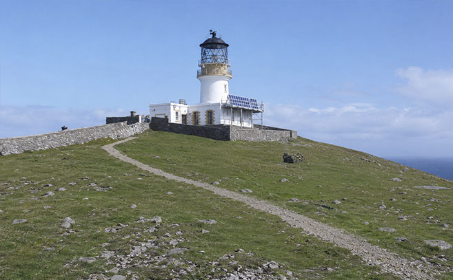 El faro de Eilean Mor El faro de Eilean Mor