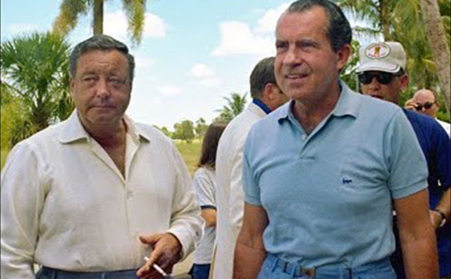 Nixon y Gleason eran colegas de golf Nixon y Gleason eran colegas de golf