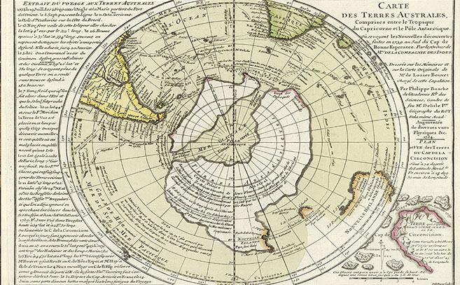 Cartografía de Philippe Buache