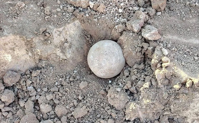 La misteriosa esfera hallada en Azerbaiyán La misteriosa esfera hallada en Azerbaiyán