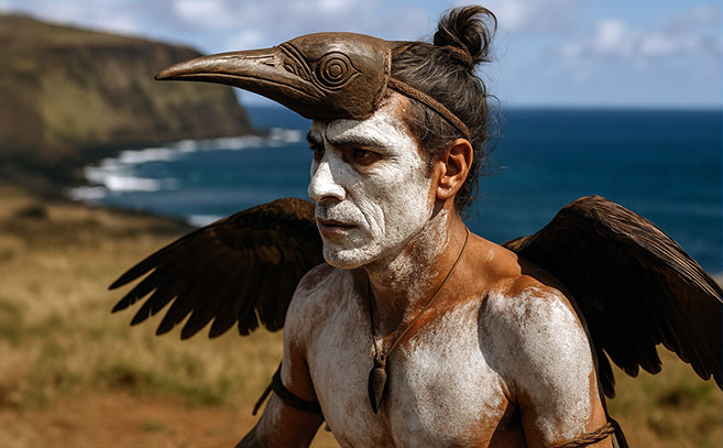 Hombre pájaro de Rapa Nui