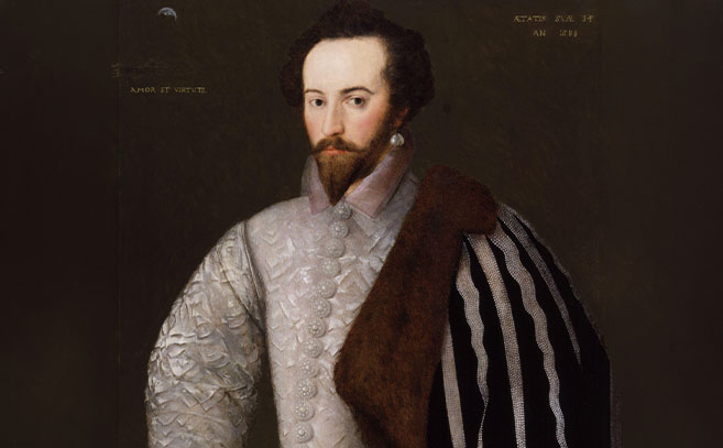 El explorador isabelino Walter Raleigh sedujo y desposó secretamente a lady Elizabeth Throckmorton para buscar el Arca