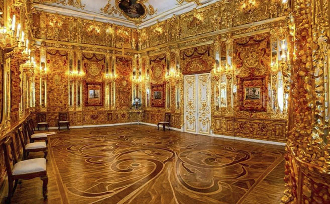 El famoso Salón de Ámbar