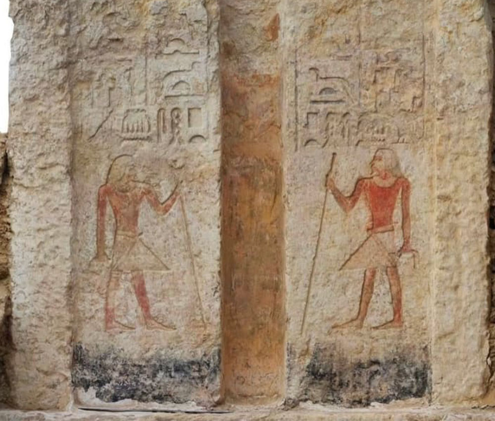 Detalle de la tumba