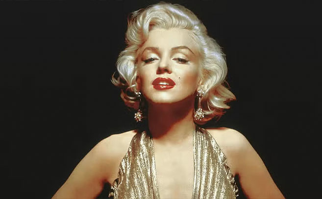 La bellísima actriz estadounidense Marilyn Monroe La bellísima actriz estadounidense Marilyn Monroe