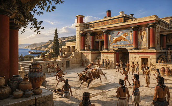 El final de la civilización minoica en Cnossos sigue siendo uno de los grandes enigmas de la arqueología El final de la civilización minoica en Cnossos sigue siendo uno de los grandes enigmas de la arqueología