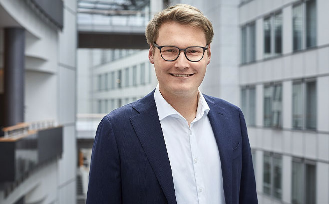 El eurodiputado alemán del FDP (Partido Democrático Libre) Moritz Körner El eurodiputado alemán del FDP (Partido Democrático Libre) Moritz Körner