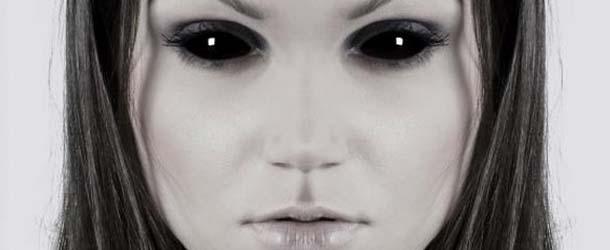 Espeluznante encuentro con niños de pupilas negras