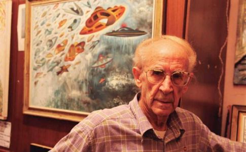 Manuel Rueda: el pintor de OVNIs 
