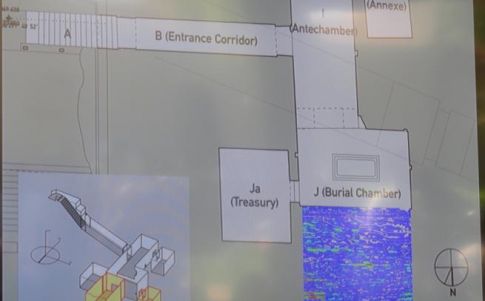 Diagrama con las cámaras secretas detectadas por el HIP