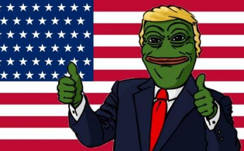 La rana Pepe, el meme que divinizó a Trump 