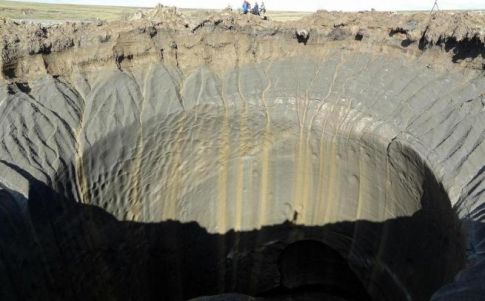 Los cráteres de Siberia podrían estar relacionados con luces en el cielo