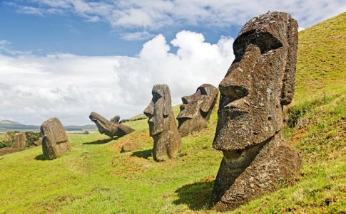Moáis para fertilizar Rapa Nui