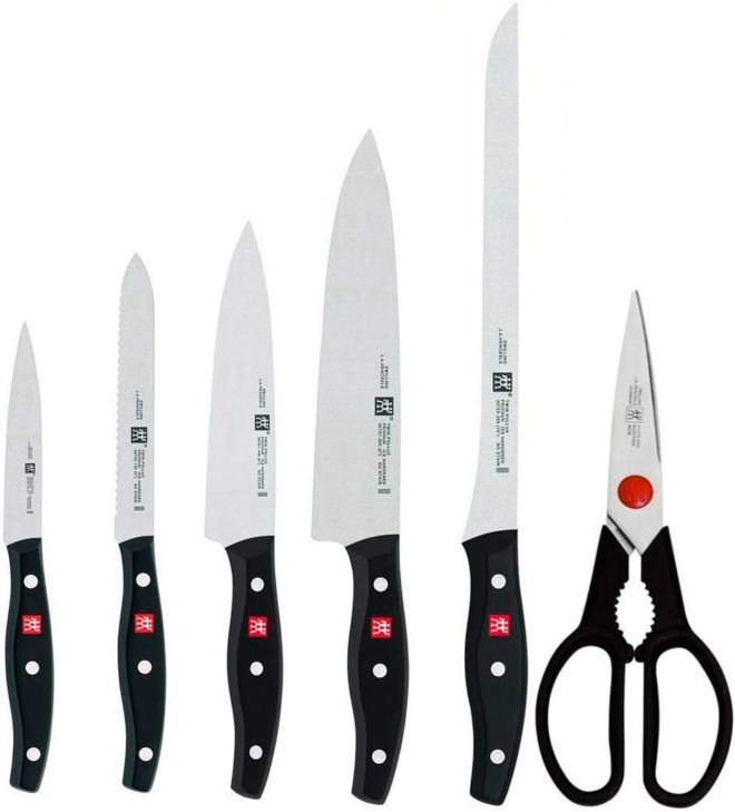set cuchillos tijeras black friday