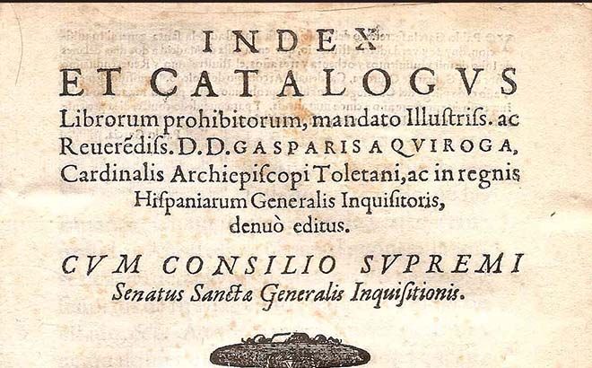 indices libros prohibidos index librorum prohibitorum